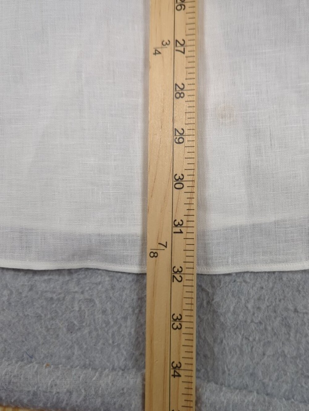 Luciano Barbera Linen Shirt Men's XL White Long Sleeve Lightweight Button Up - Picture 6 of 7